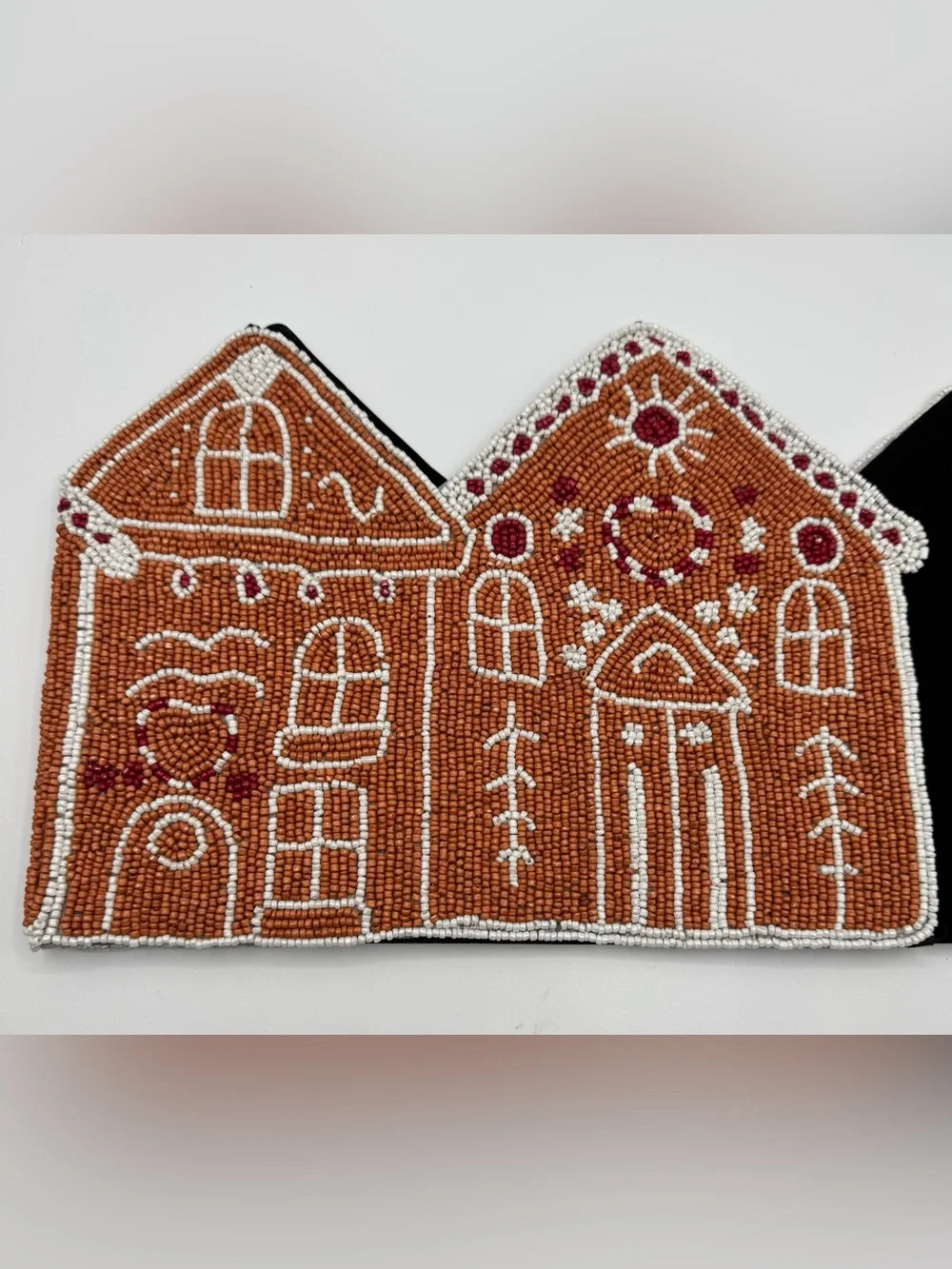 Anthropologie beaded gingerbread